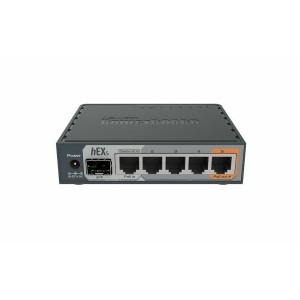 MikroTik | RB760IGS | hEX S 5GigaEthernet SFP Dual Core 880MHz CPU 256MB RAM L4 | Routers
