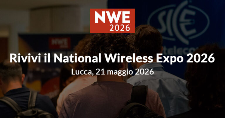 Rivivi il National Wireless Expo 2026 - SICE Telecomunicazioni