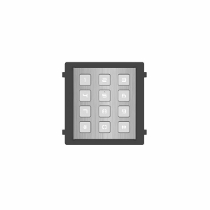 DS-KD-KP/S | Intercom Modulo espansione tastiera Inox 12 Pulsanti fisici