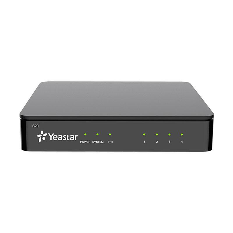 Yeastar YEASTAR S20 | YEASTAR S20 Centrale VoIP modulare fino a 20 Utenti e 10 Call