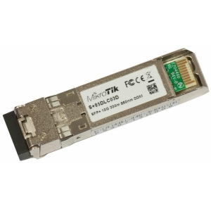 MikroTik | S+85DLC03D | SFP+ module 10G MM 300m 850nm | Interfaces MikroTik
