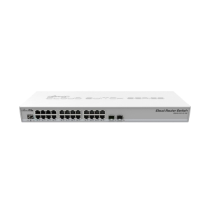 MikroTik | CRS326-24G-2S+RM | CloudRouterSwitch 800MHzCPU 512MB RAM 24GLAN 2SFP+ 1U L5 | Switches Mikrotik