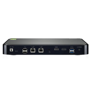 QNAP HS 251+ | QNAP NAS 2-bay TurboNAS fanless Intel Celeron quad-core 2.0GHz