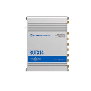 Teltonika RUTX14 | 4G LTE CAT12 INDUSTRIAL         Cellular Router dual SIM 5xGETH