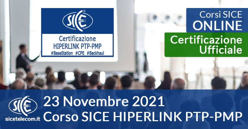 corso online SICE Hiperlink 23 novembre 2021
