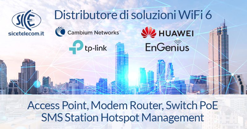 Access-Point-wifi-6 SICE Telecomunicazioni