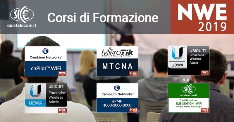 SICE organizza i corsi al National Wireless Expo 2019