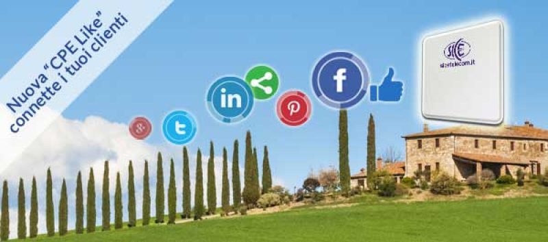 Nasce "CPE Like 20dB 5GHz": raddoppia il campo ricevuto