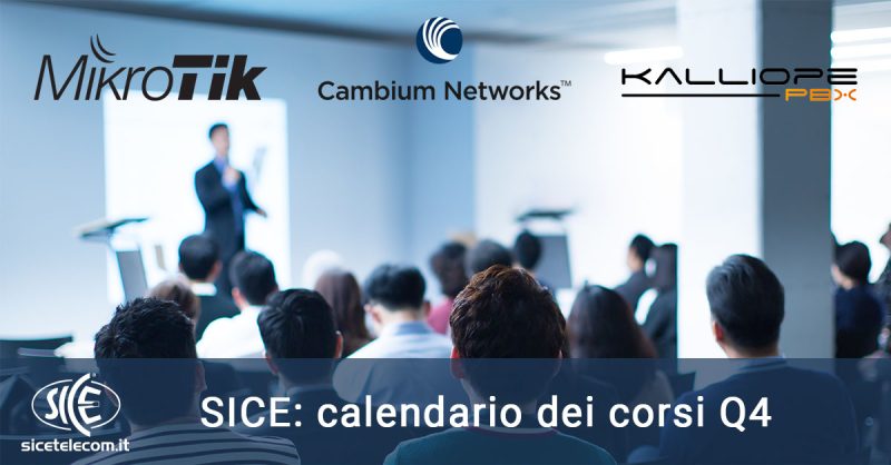 Calendario Corsi Q4