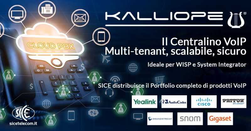 Centralino virtuale Kalliope4SP - SICE