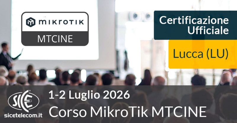 corso MTCINE Luglio 2026