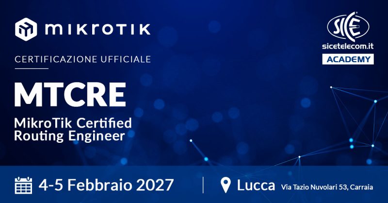 MTCRE 4-5 febbraio 2027