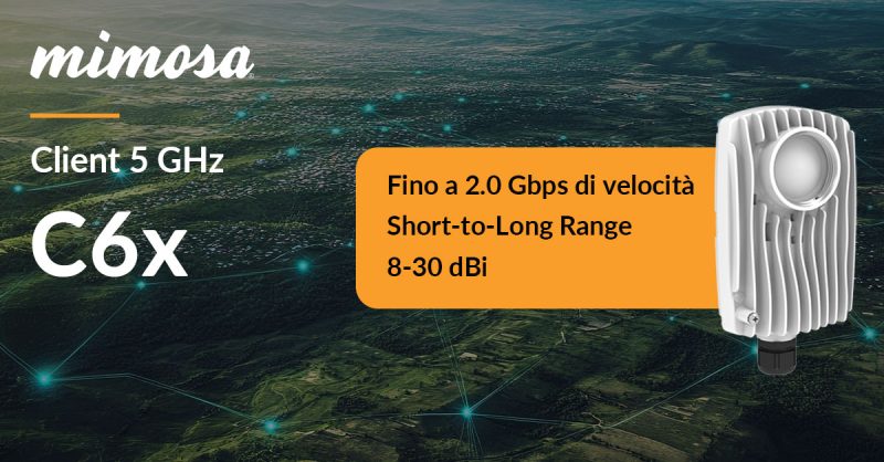 Mimosa-C6x-client-SICE Telecomunicazioni