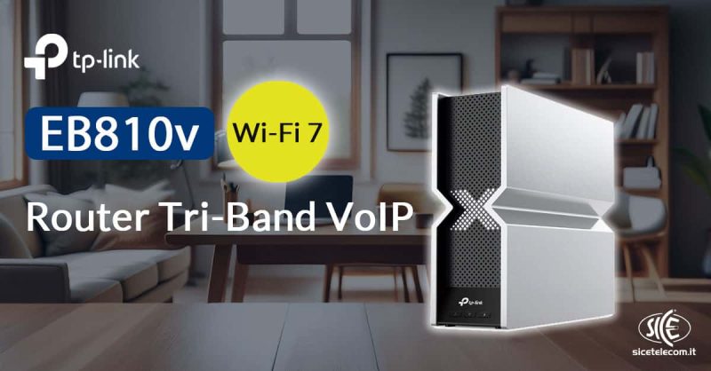 Router-Wi-Fi-7-EB810v TP-Link - SICE