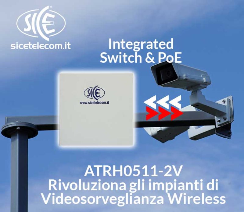 CPE per Videosorveglianza Urbana: Switch e PoE integrati per ottimizzare le installazioni su palo