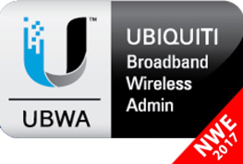 Corso Italiano Ubiquiti Broadband Wireless Admin UBWA V2 24-25 Maggio 2017 c/o NWE