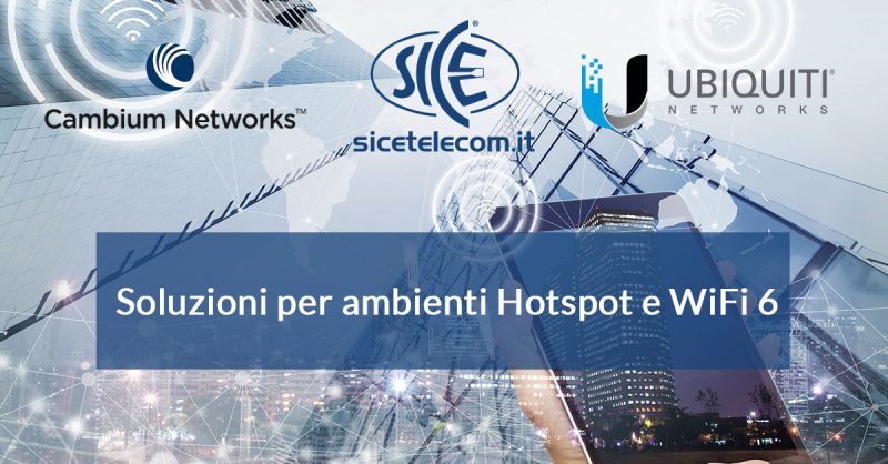 SICE hotspot e wifi 6