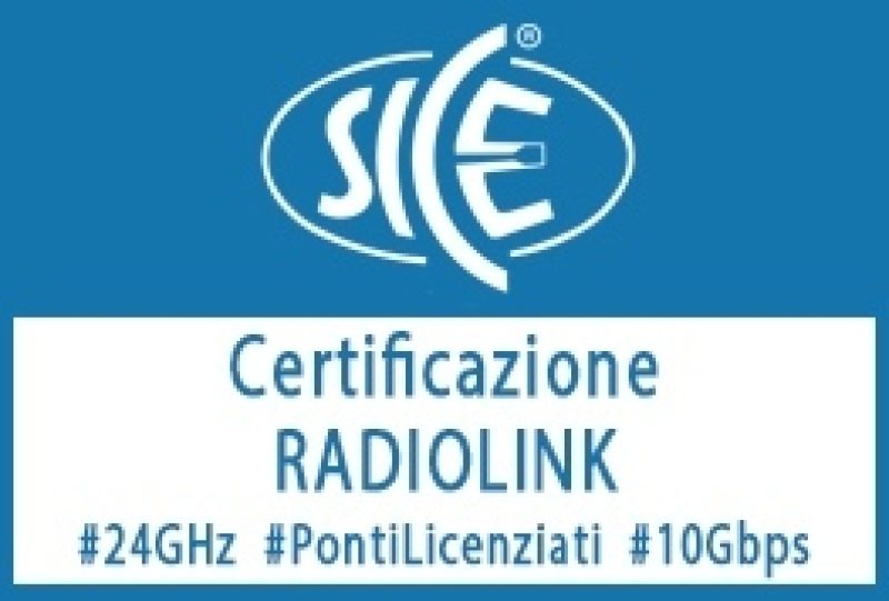 7 Giugno 2019: Corso SICE RADIOLINK