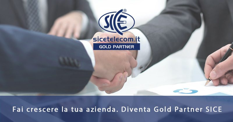 SICE: scopri il programma esclusivo per diventare Gold Partner
