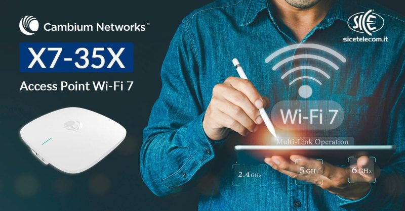 X7-35X-Wi-Fi-7-access-point-indoor-Cambium—SICE-Telecomunicazioni X7-35X-Wi-Fi-7-access-point-indoor-Cambium