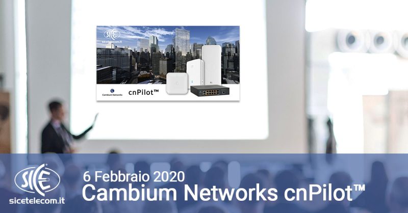 Corso Cambium Networks cnPilot™