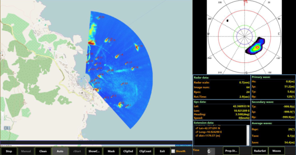 remocean maritime radar