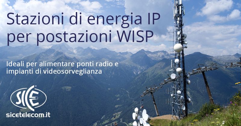 stazioni di energia IP per WISP - SICE