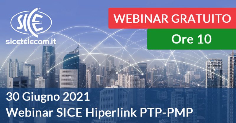 Webinar SICE Hiperlink ptp pmp 30 giugno 2021