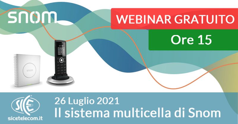 webinar snom SICE