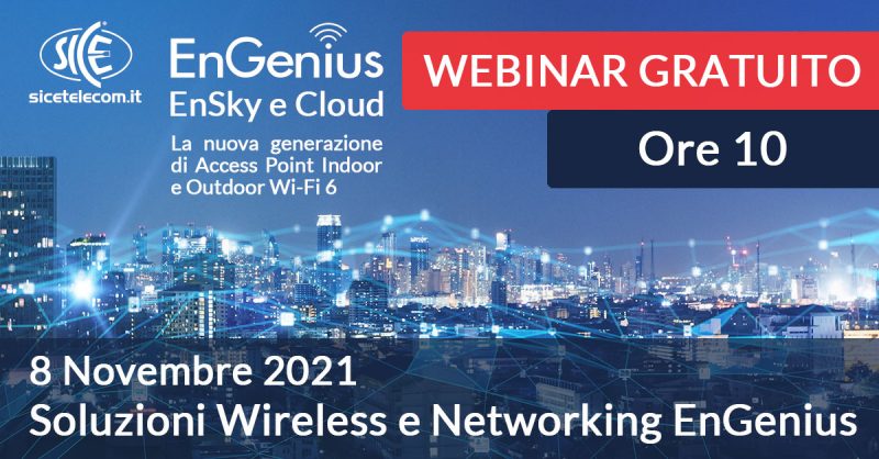SICE webinar Engenius 8 novembre 2021