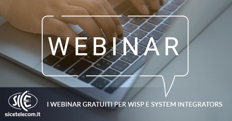 webinar gratuiti wisp system integrator