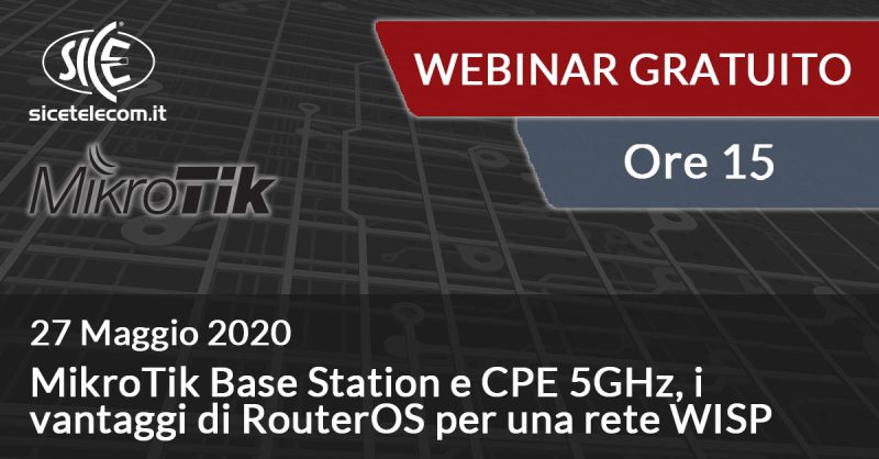 Webinar mikrotik 27 maggio