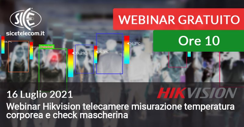 16 luglio webinar hikvision