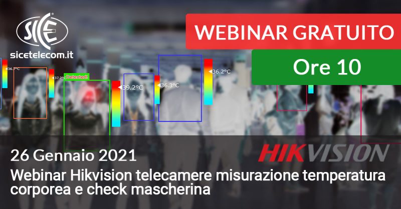 26 gennaio webinar hikvision